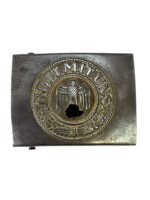 WW2 German Kriegsmarine Steel Belt Buckle WW2 German Kriegsmarine Steel Belt Buckle