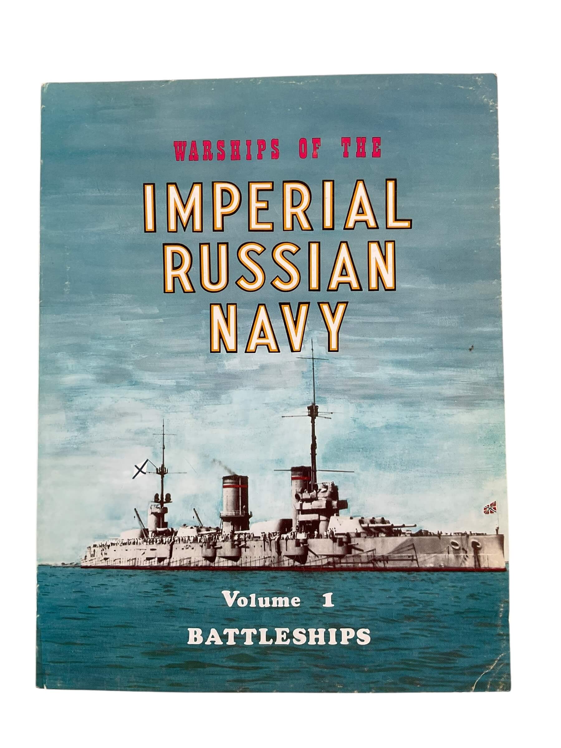 Warships of the Imperial Russian Navy Vol 1 Battleships Used Softcover Reference Book Warships of the Imperial Russian Navy Vol 1 Battleships Used Softcover Reference Book