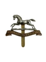 WW2 British King's Own Hussars Cap Badge