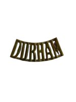 WW2 Canadian Durham Regiment Shoulder Title Insignia Single