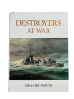 WW2 US British German Destroyers At War Used Hardcover Reference Book