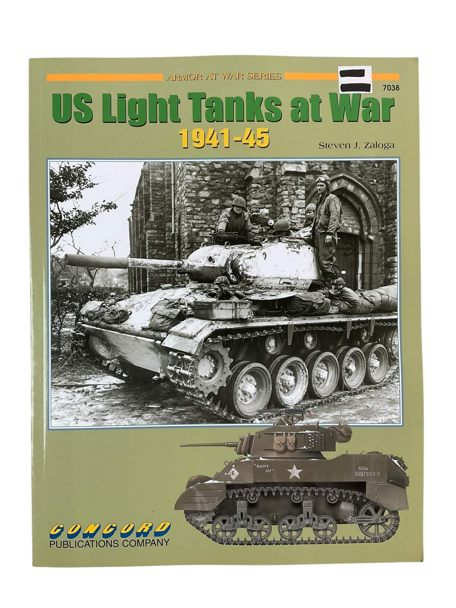WW2 US Light Tanks at War 1941 to 45 Armor At War Series Issue 7038 Used Softcover Reference Book WW2 US Light Tanks at War 1941 to 45 Armor At War Series Issue 7038 Used Softcover Reference Book