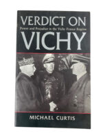 WW2 German French Verdict On Vichy Power and Prejudice in the Vichy France Regime Used Softcover Reference Book