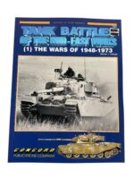 Tank Battles of the Mid-East Wars (1) The Wars of 1948 to 1973 Armor At War Series Issue 7008 Used Softcover Reference Book
