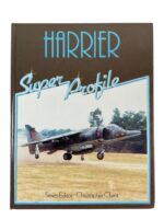 British RAF US USAF Harrier Super Profile Used Hardcover Reference Book