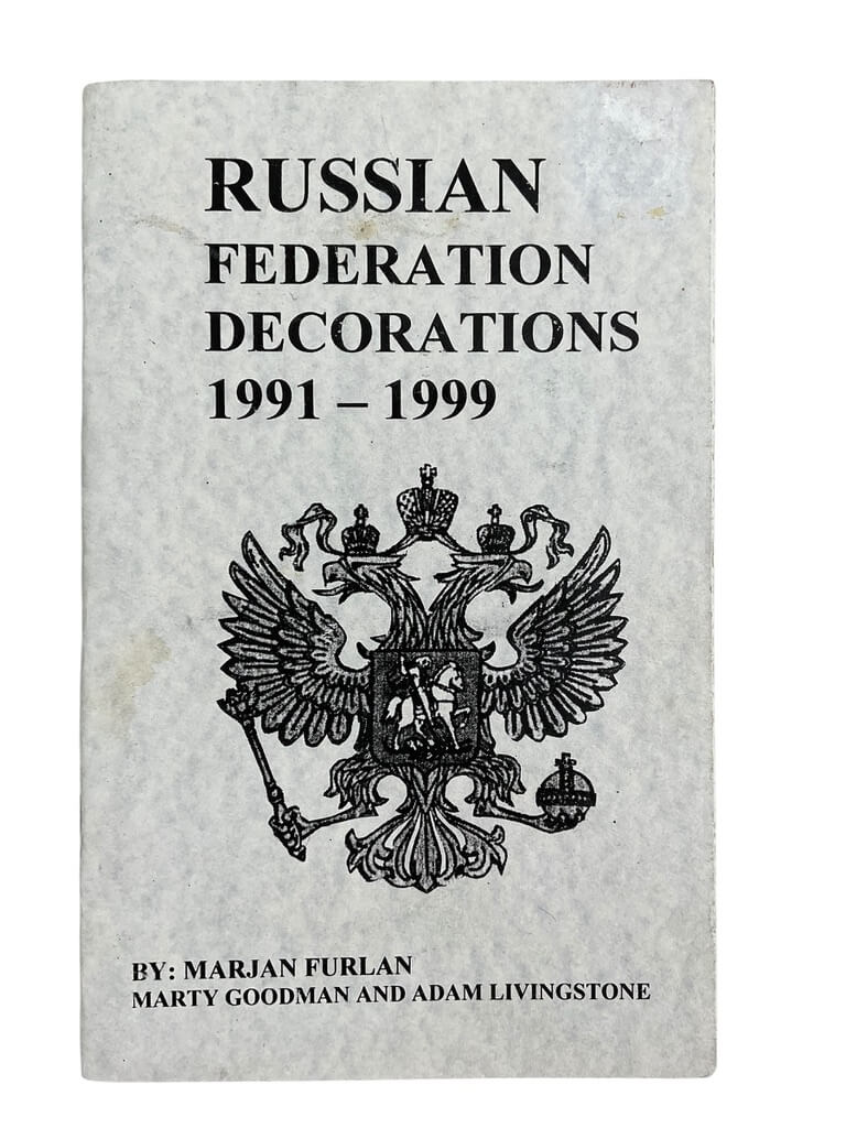 Russian Federation Decorations 1991 to 1999 Used Softcover Reference Book Russian Federation Decorations 1991 to 1999 Used Softcover Reference Book