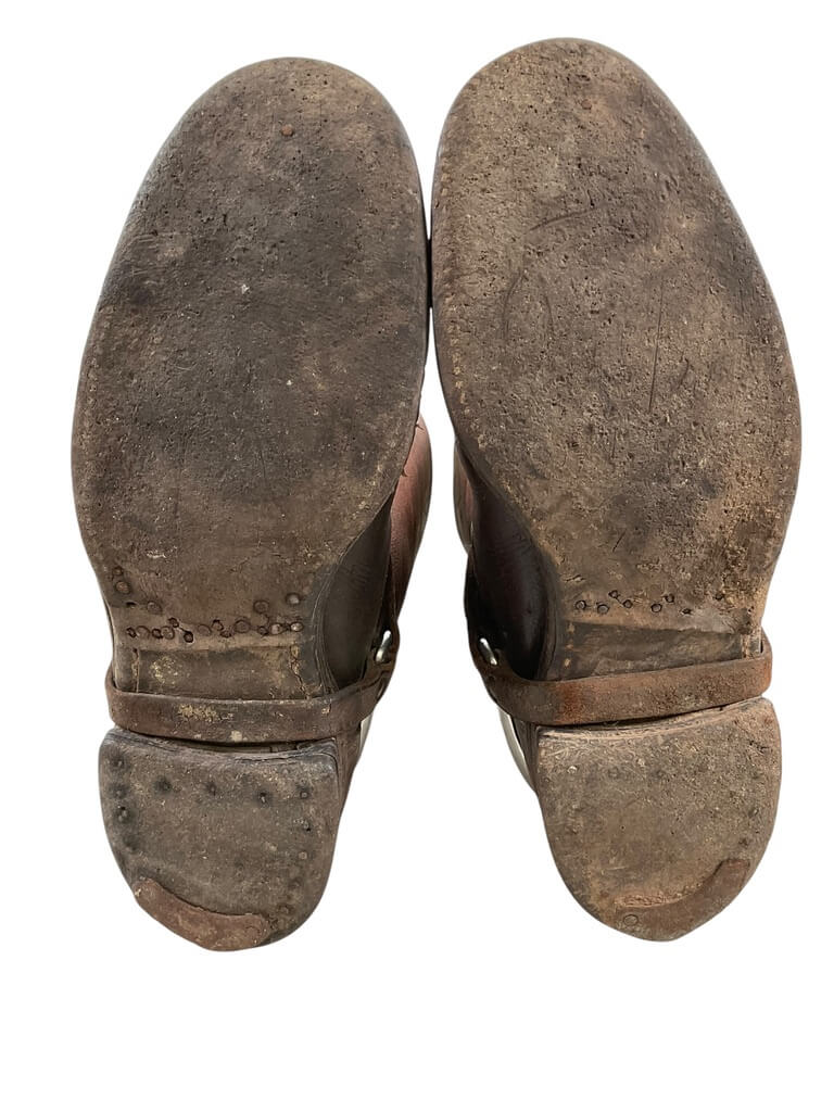 WW1 Canadian CEF Army Veterinary Corps Officers Boots With Spurs WW1 Canadian CEF Army Veterinary Corps Officers Boots With Spurs