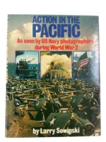 WW2 US USN Navy Action in the Pacific Used Hardcover Reference Book