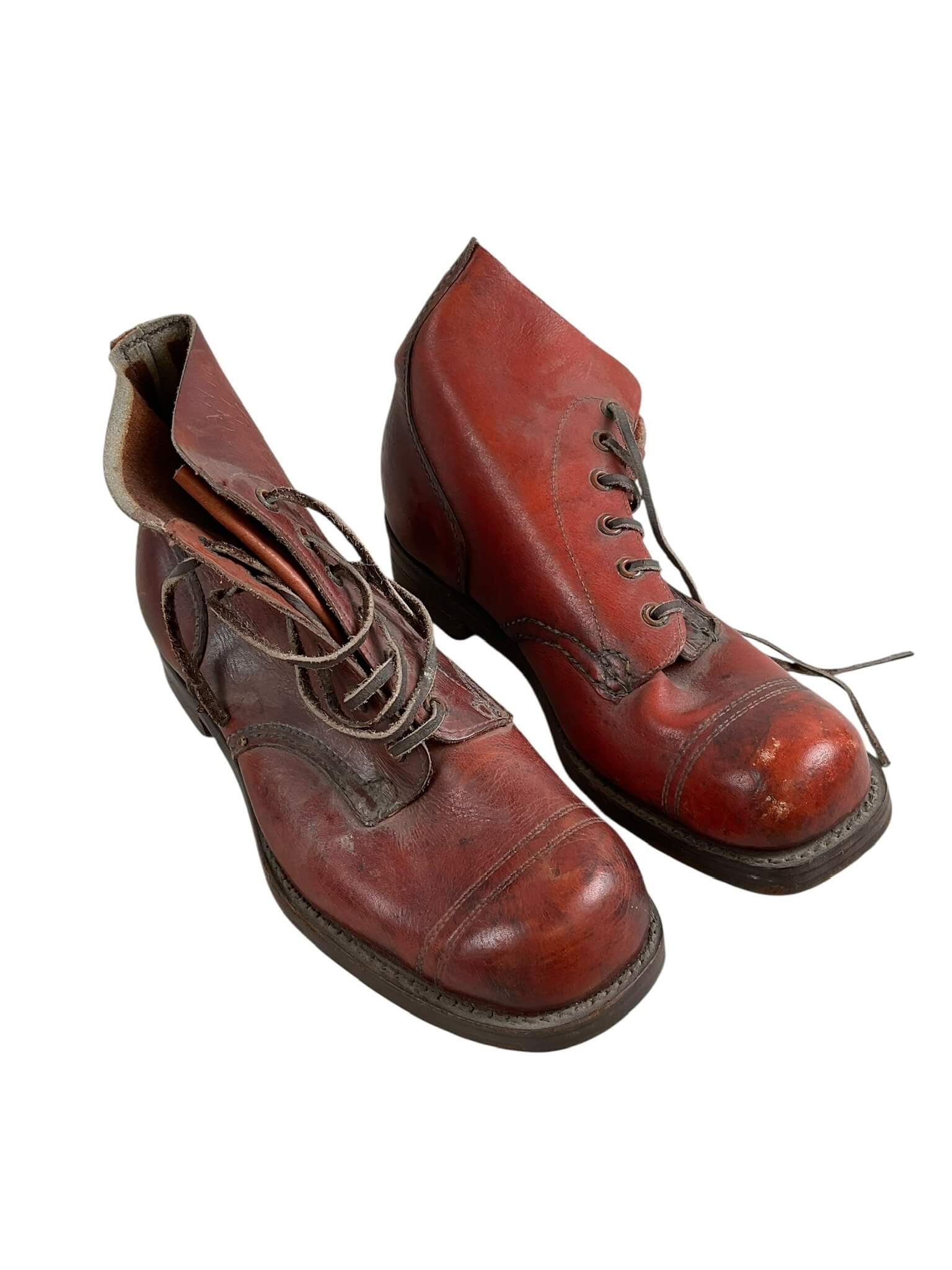 WW2 Australian Aussie Ankle Boots Unissued Size 6 WW2 Australian Aussie Ankle Boots Unissued Size 6