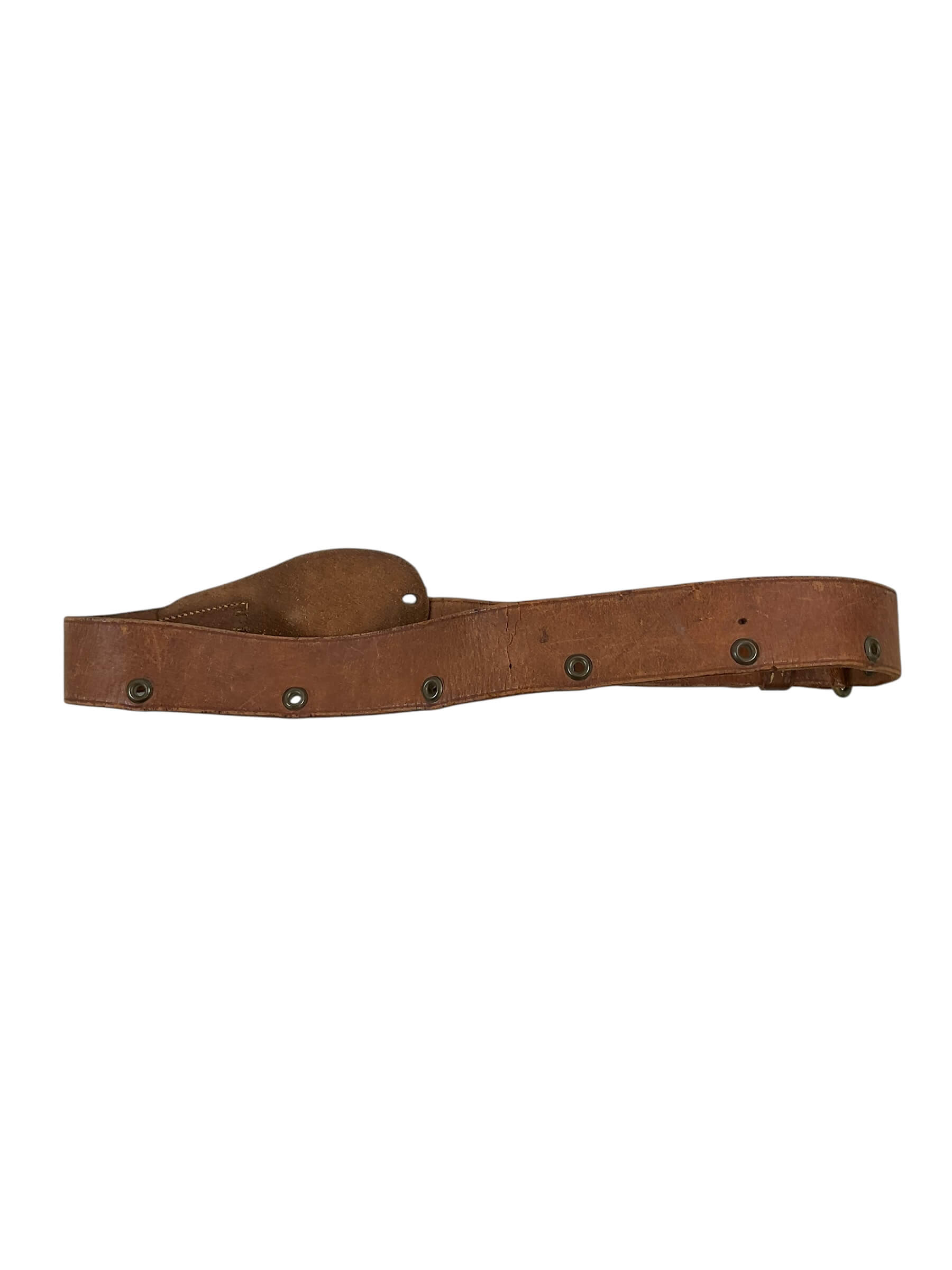 Canadian Army Leather Snake Belt C Broad Arrowed 1927 Dated Canadian Army Leather Snake Belt C Broad Arrowed 1927 Dated