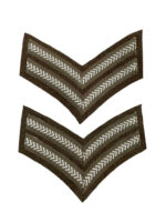British Army Corporal Rank Insignia Pair