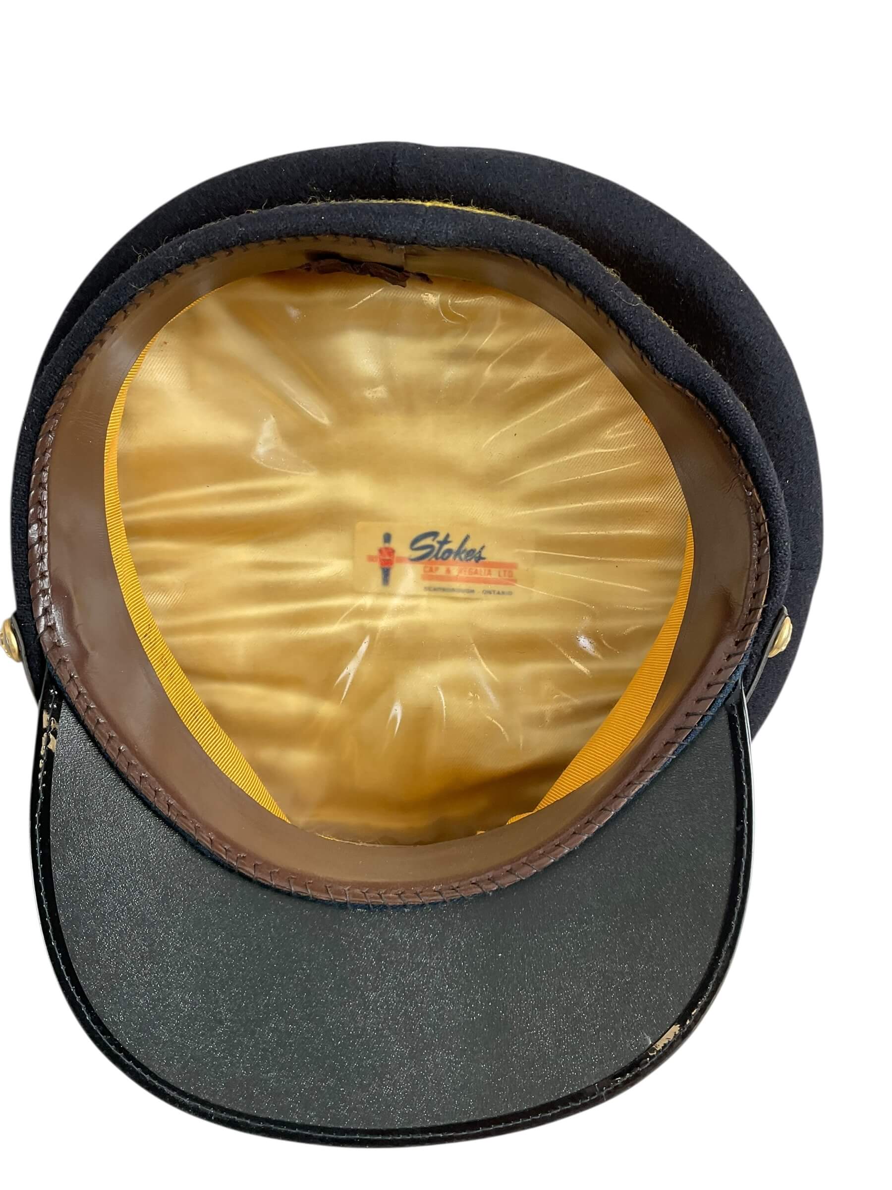 Royal Canadian Mounted Police RCMP Inspector Peak Cap Hat Size 7 1/4 NIB Royal Canadian Mounted Police RCMP Inspector Peak Cap Hat Size 7 1/4 NIB