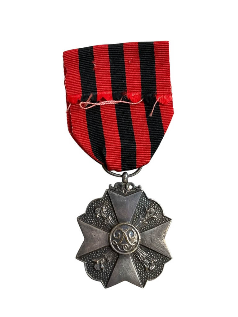 Belgium Belgian Civil Service 2nd Class Silver Cross Full Size Medal Belgium Belgian Civil Service 2nd Class Silver Cross Full Size Medal