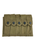 WW2 US USMC Thompson Mag Pouch Dated 1945