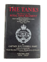 WW1 British The Tanks The History of the Royal Tank Regiment Vol 1 1914 to 1939 Used Hardcover Reference Book
