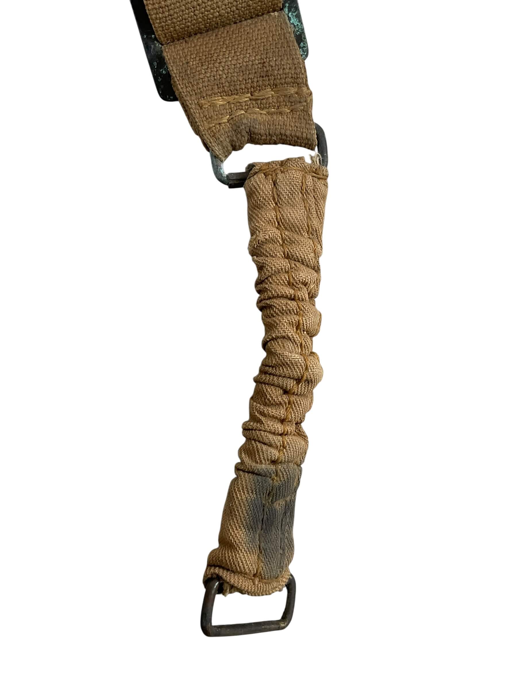 WW2 Canadian Army Shell Helmet Chin Strap Parts WW2 Canadian Army Shell Helmet Chin Strap Parts