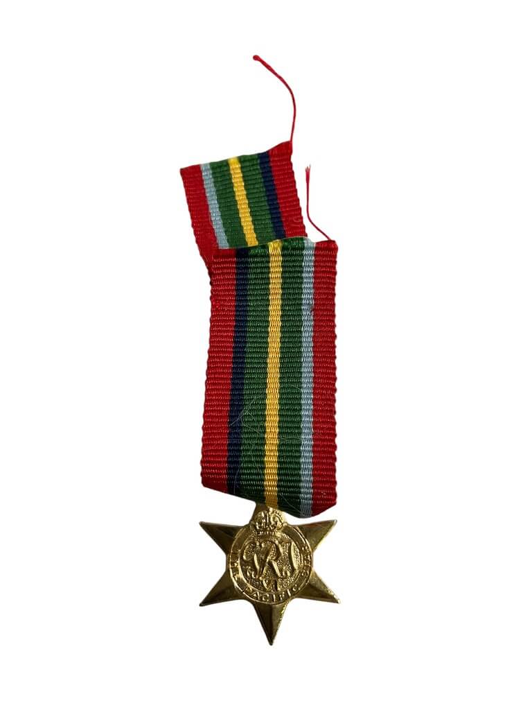 WW2 Canadian British The Pacific Star Miniature Medal WW2 Canadian British The Pacific Star Miniature Medal