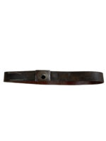 WW2 German Army Leather Belt With Steel Belt Buckle