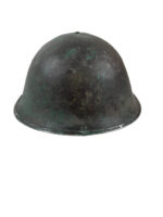 WW2 Canadian Mk3 Invasion Helmet With Unit Insignia Size 7 3/4