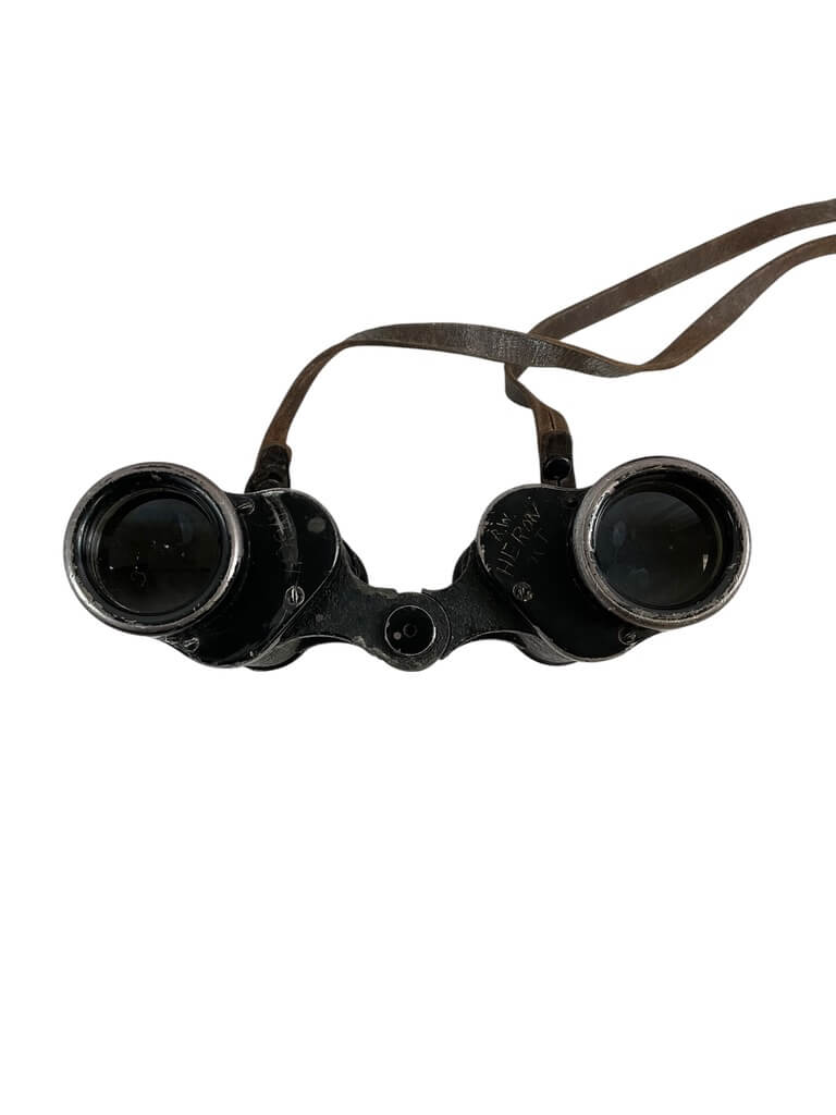 WW2 German 6 X 30 Binoculars With Bakelite Case WW2 German 6 X 30 Binoculars With Bakelite Case