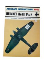 WW2 German Luftwaffe Heinkel He 111 P and H Aerodata International No 12 Used Softcover Reference Book