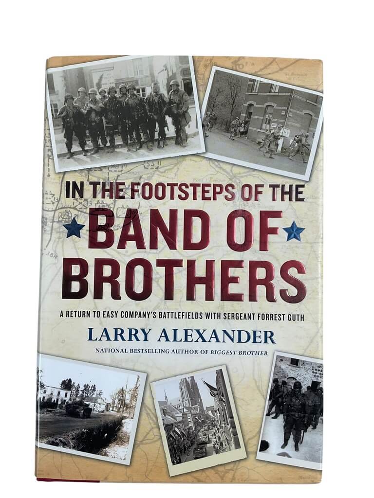 WW2 US In The Footsteps of the Band of Brothers Used Hardcover Reference Book WW2 US In The Footsteps of the Band of Brothers Used Hardcover Reference Book