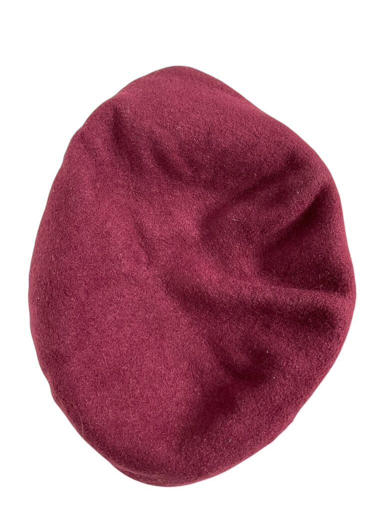 British Airborne Maroon Beret Size 7 1/4 British Airborne Maroon Beret Size 7 1/4