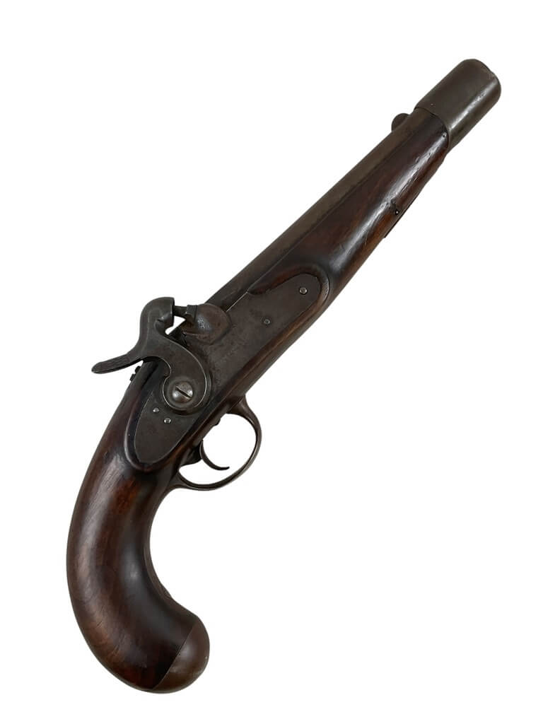 Belgium Belgian Cavalry Pistol 69 Caliber Dated 1861 LIEGE Belgium Belgian Cavalry Pistol 69 Caliber Dated 1861 LIEGE