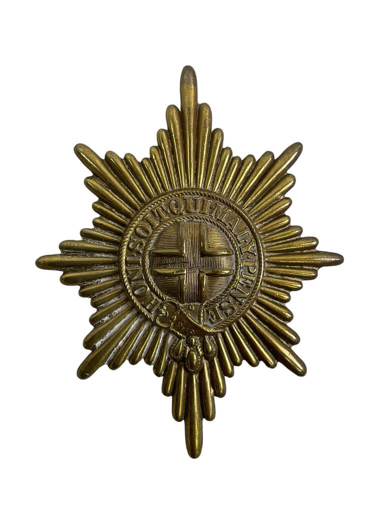 British Coldstream Guards Valise Pouch Badge British Coldstream Guards Valise Pouch Badge