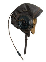 WW2 US USAAF Type A11 Pilot's Helmet Wired Size Large