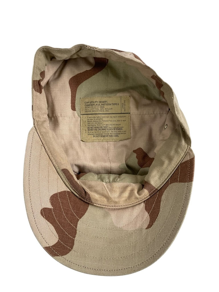 US Army Officers DCU Camouflage Hat Size Large US Army Officers DCU Camouflage Hat Size Large