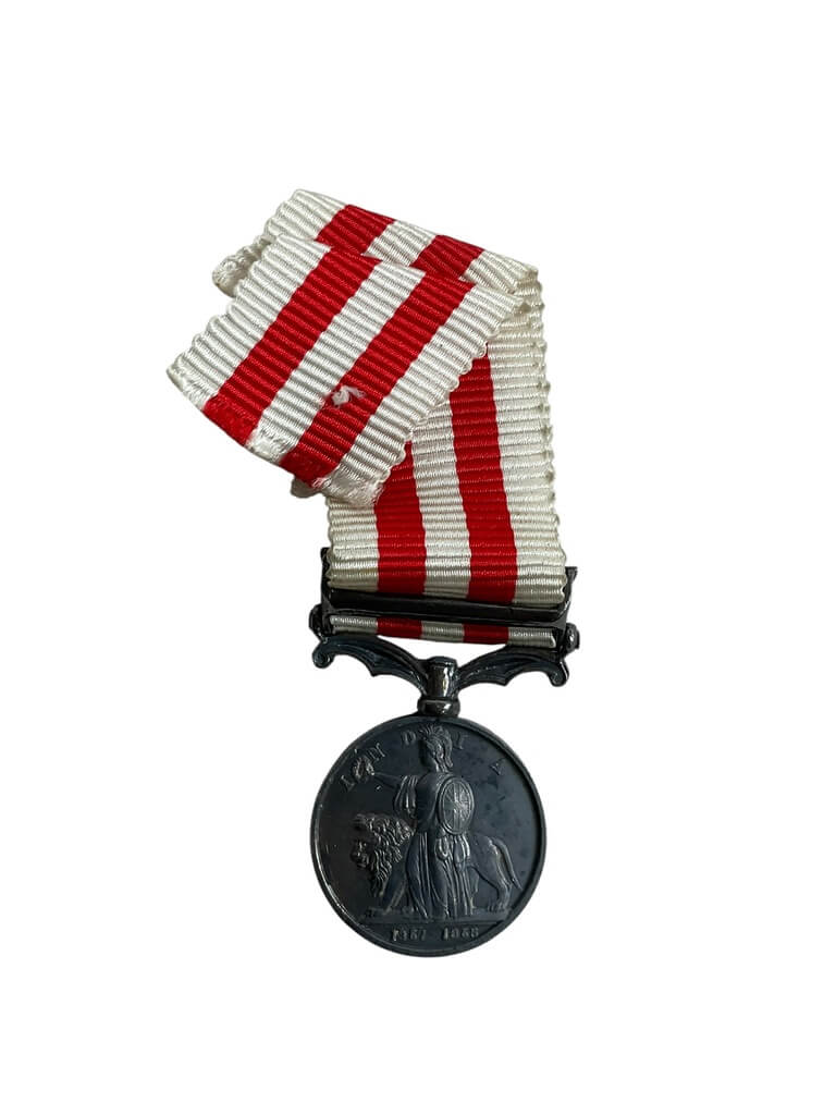 British India General Service Miniature Medal With Bar Vintage British India General Service Miniature Medal With Bar Vintage