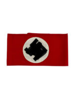 WW2 German NSDAP Supporter Wool Armband Multi-Piece With RZM Tag