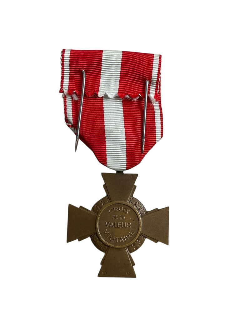 France French Cross for Military Valour Full Size Medal France French Cross for Military Valour Full Size Medal