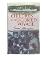 WW2 British RN Navy Children of the Doomed Voyage Used Hardcover Reference Book