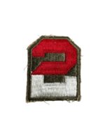 WW2 US 2nd Army Shoulder Sleeve Insignia SSI Patch