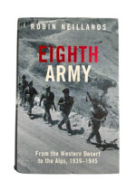 WW2 British Eighth Army From the Western Desert to the Alps 1939 to 1945 Used Hardcover Reference Book