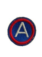 WW2 US 3rd Army Central Third ARCENT Shoulder Sleeve Insignia SSI Patch
