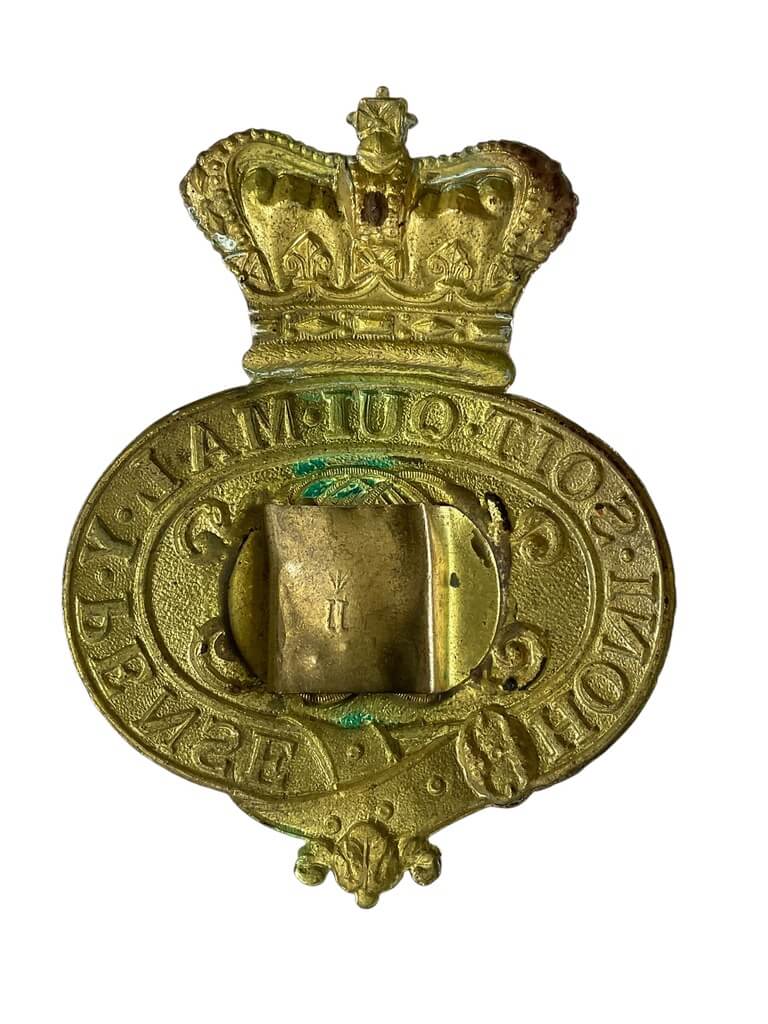 British Victorian Grenadier Guards Valise Pouch Badge British Victorian Grenadier Guards Valise Pouch Badge