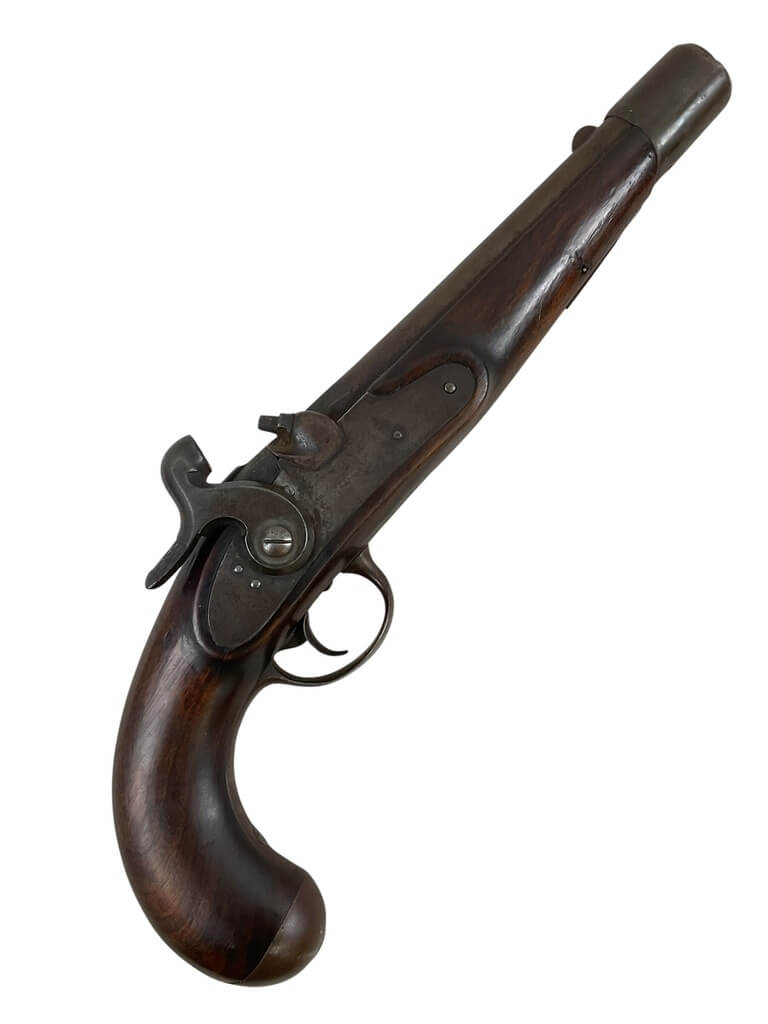 Belgium Belgian Cavalry Pistol 69 Caliber Dated 1861 LIEGE Belgium Belgian Cavalry Pistol 69 Caliber Dated 1861 LIEGE