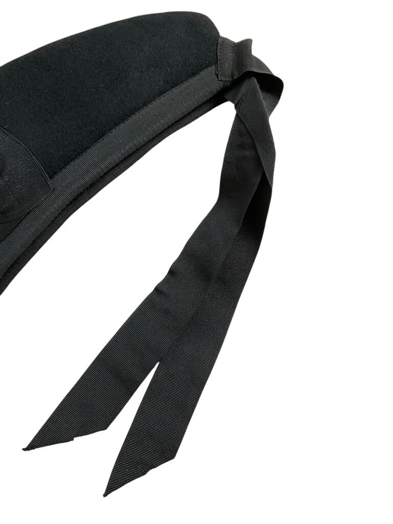 British Scottish Highland Pipers Black Glengarry Cap Hat 7 British Scottish Highland Pipers Black Glengarry Cap Hat 7