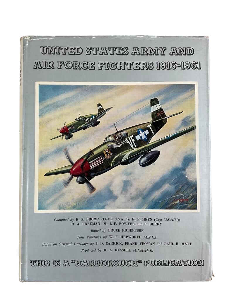 WW1 WW2 US USAAF United States Army and Air Force Fighters 1916 to 1961 Harleyford Used Hardcover Reference Book WW1 WW2 US USAAF United States Army and Air Force Fighters 1916 to 1961 Harleyford Used Hardcover Reference Book