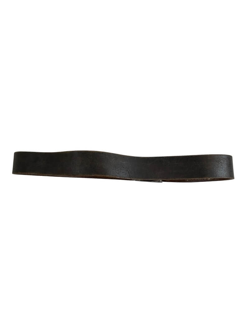 WW2 German Army Leather Belt With Steel Belt Buckle WW2 German Army Leather Belt With Steel Belt Buckle