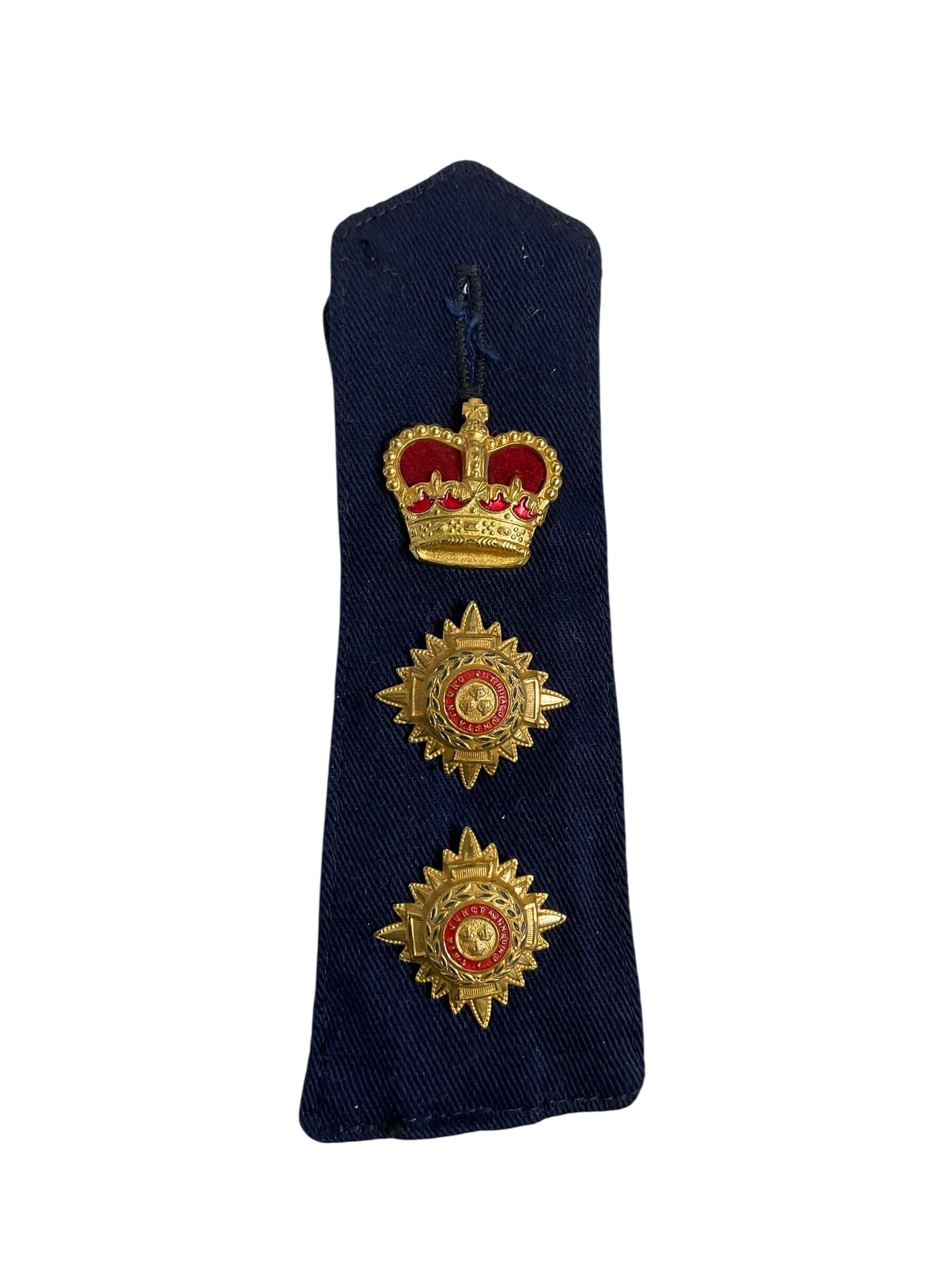 British Canadian Colonel Patrol Shoulder Board Insignia Single British Canadian Colonel Patrol Shoulder Board Insignia Single
