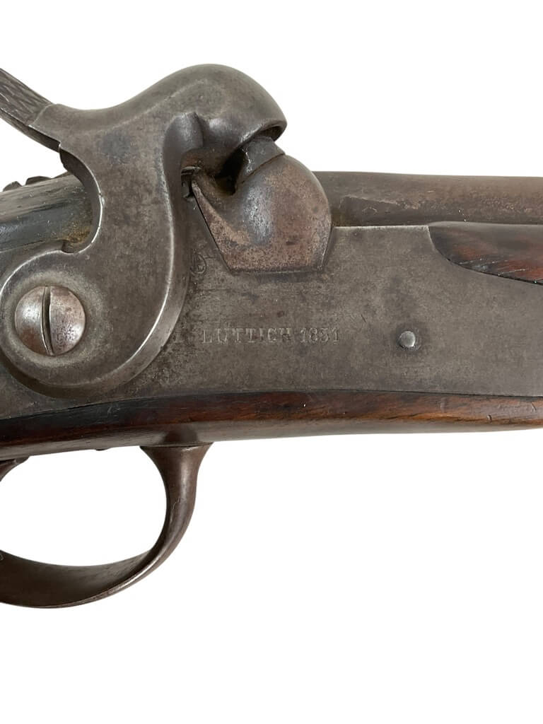 Belgium Belgian Cavalry Pistol 69 Caliber Dated 1861 LIEGE Belgium Belgian Cavalry Pistol 69 Caliber Dated 1861 LIEGE