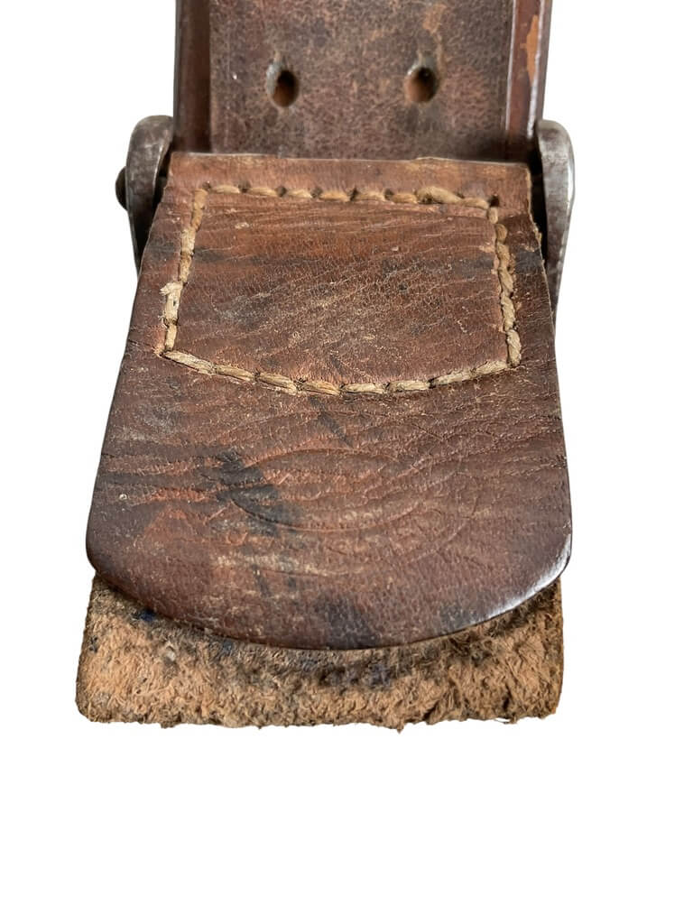 WW2 German Army Leather Belt With Steel Belt Buckle WW2 German Army Leather Belt With Steel Belt Buckle