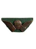 Rhodesian Selous Scouts Airborne Jump Wing With Backing Numbered 1490