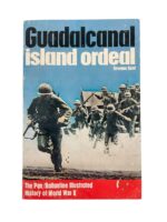 WW2 US Guadalcanal Island Ordeal Pan Ballantine Used Softcover Reference Book
