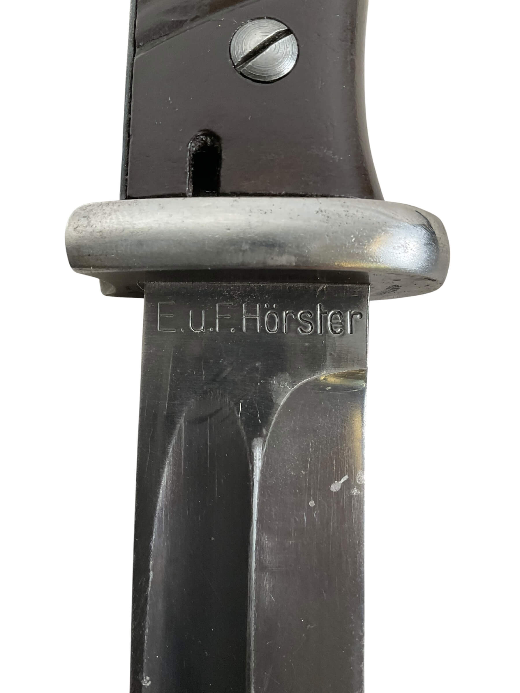 WW2 German K98 Bayonet With Frog E.F. Horster Dated 1940 NOT MATCHING WW2 German K98 Bayonet With Frog E.F. Horster Dated 1940 NOT MATCHING