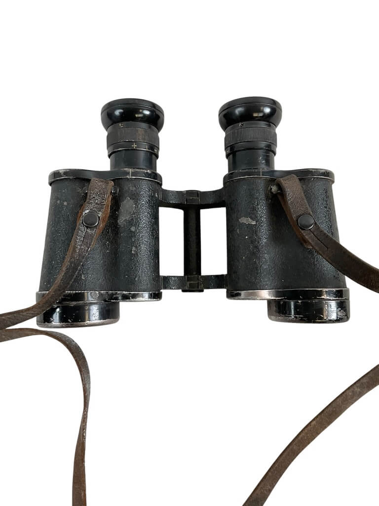 WW2 German 6 X 30 Binoculars With Bakelite Case WW2 German 6 X 30 Binoculars With Bakelite Case